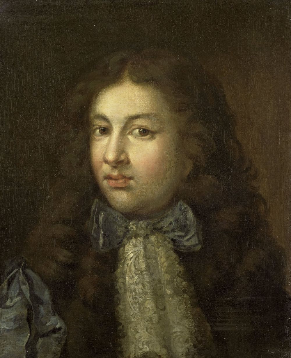 Portrait of Thedoor Netscher (1661-1728), the Artist's Oldest Son (1671 - 1684) by Caspar Netscher