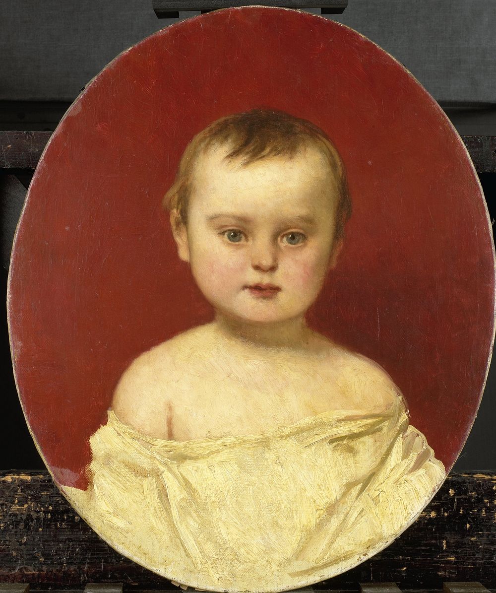 Henri Bernard van der Kolk at the Age of Two (1857) by Jaroslav Cermak
