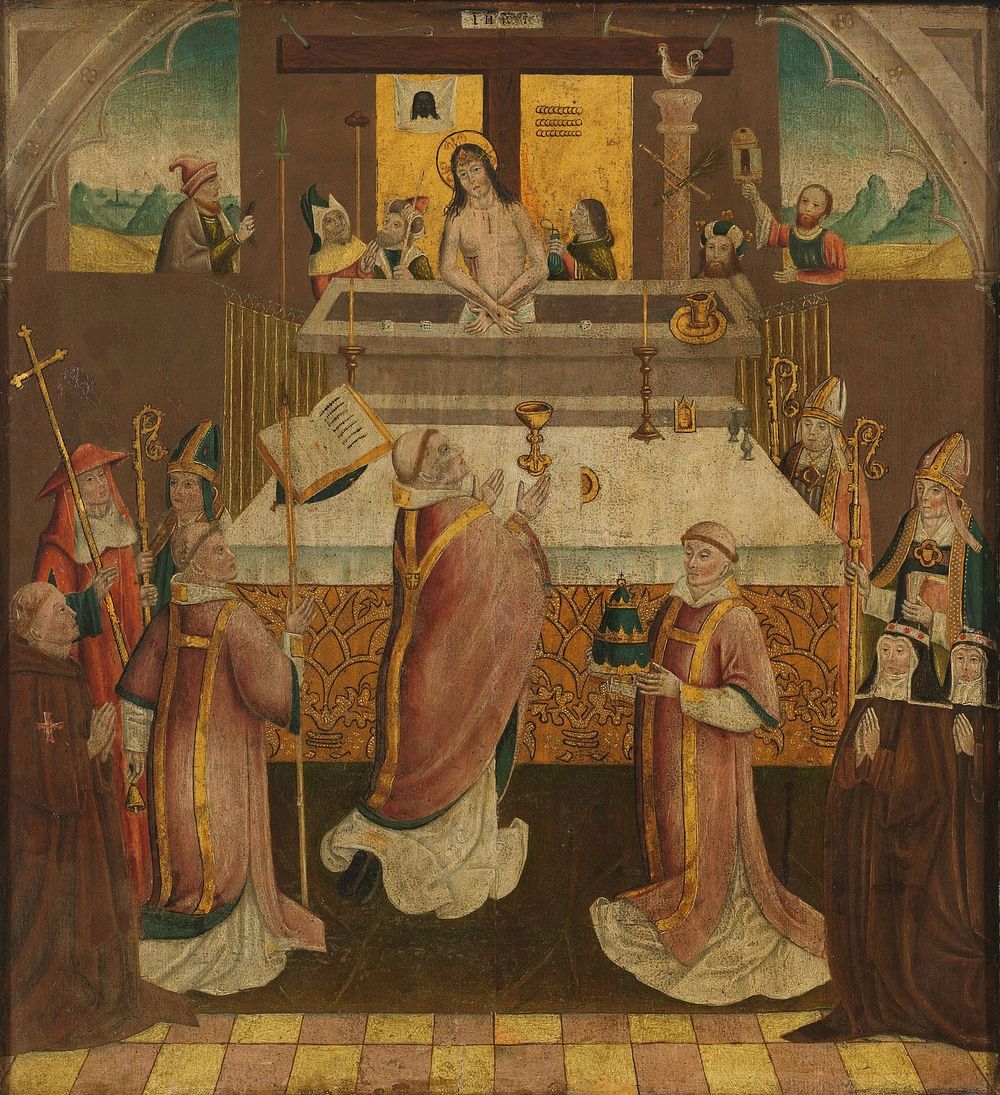 Mass of Saint Gregory (c. 1500) by anonymous