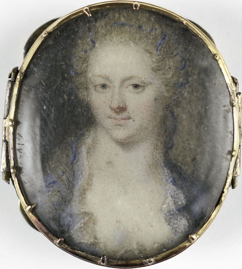 Portret van een vrouw (c. 1700) by anonymous