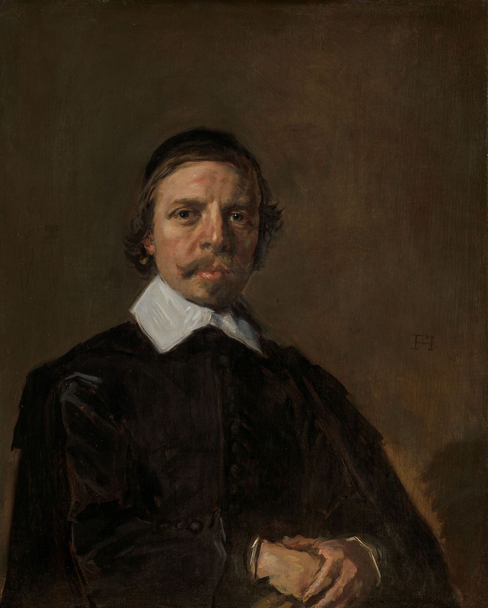 Portrait of a Man, possibly a Clergyman (c. 1657 - c. 1660) by Frans Hals