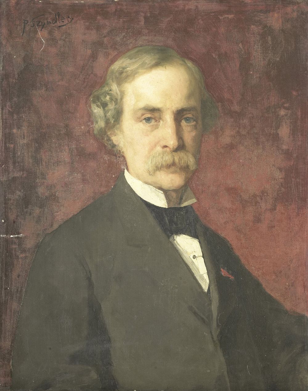 Johann Wilhelm Kaiser (1813-1900). Graficus, directeur van de Graveerschool en van het Rijksmuseum (c. 1875 - c. 1900) by…
