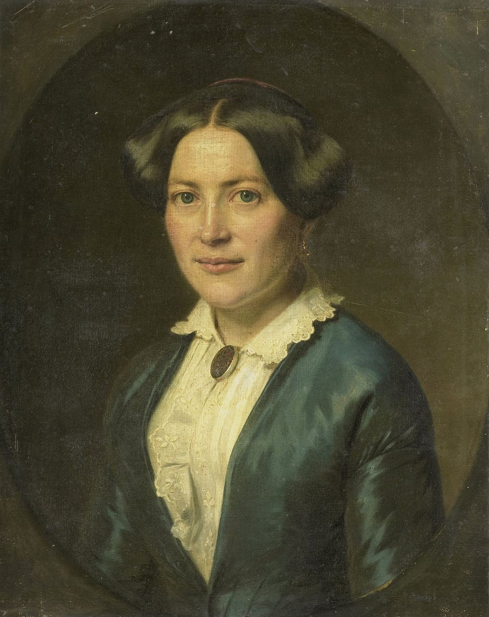 Anna Charlotte Koppelaar (geb 1821). Sedert 1850 echtgenote van Willem Frederik Wehmeyer (c. 1850) by anonymous