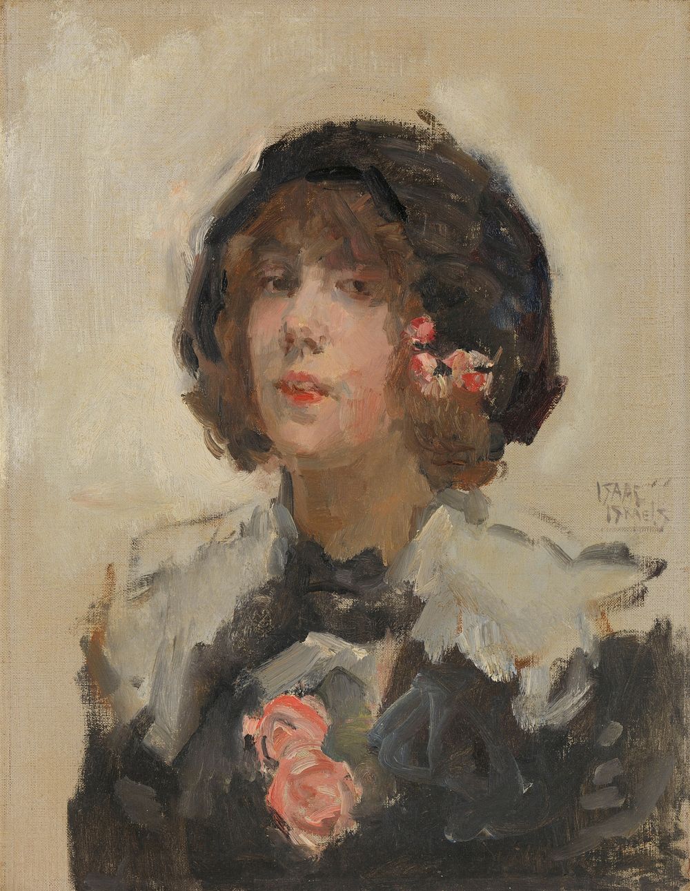 Portrait of a Woman (1900 - 1922) by Isaac Israels
