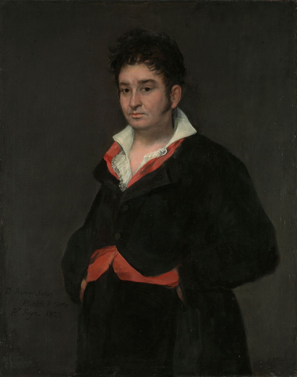 Portrait of Don Ramón Satué (1823) by Francisco de Goya
