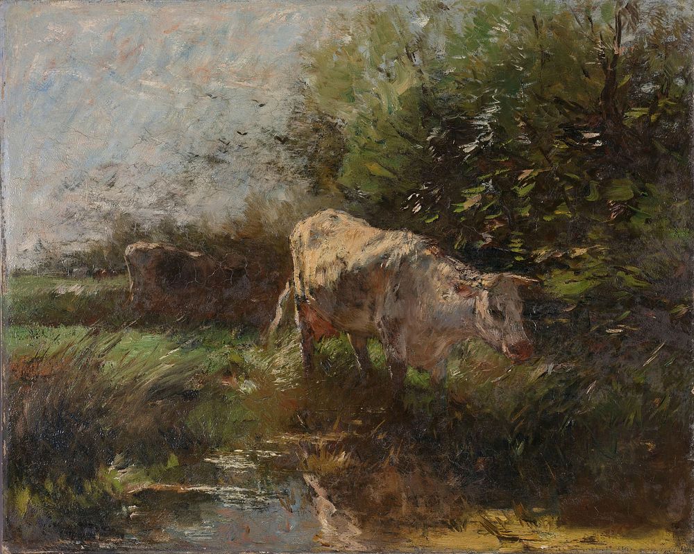 Meadow with Cows (c. 1880 - c. 1910) by Willem Maris