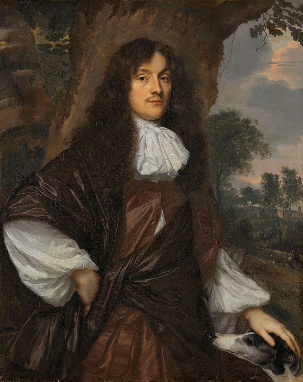 Portrait of Jacob de Witte, Lord of Haamstede (1660) by Jan Mijtens