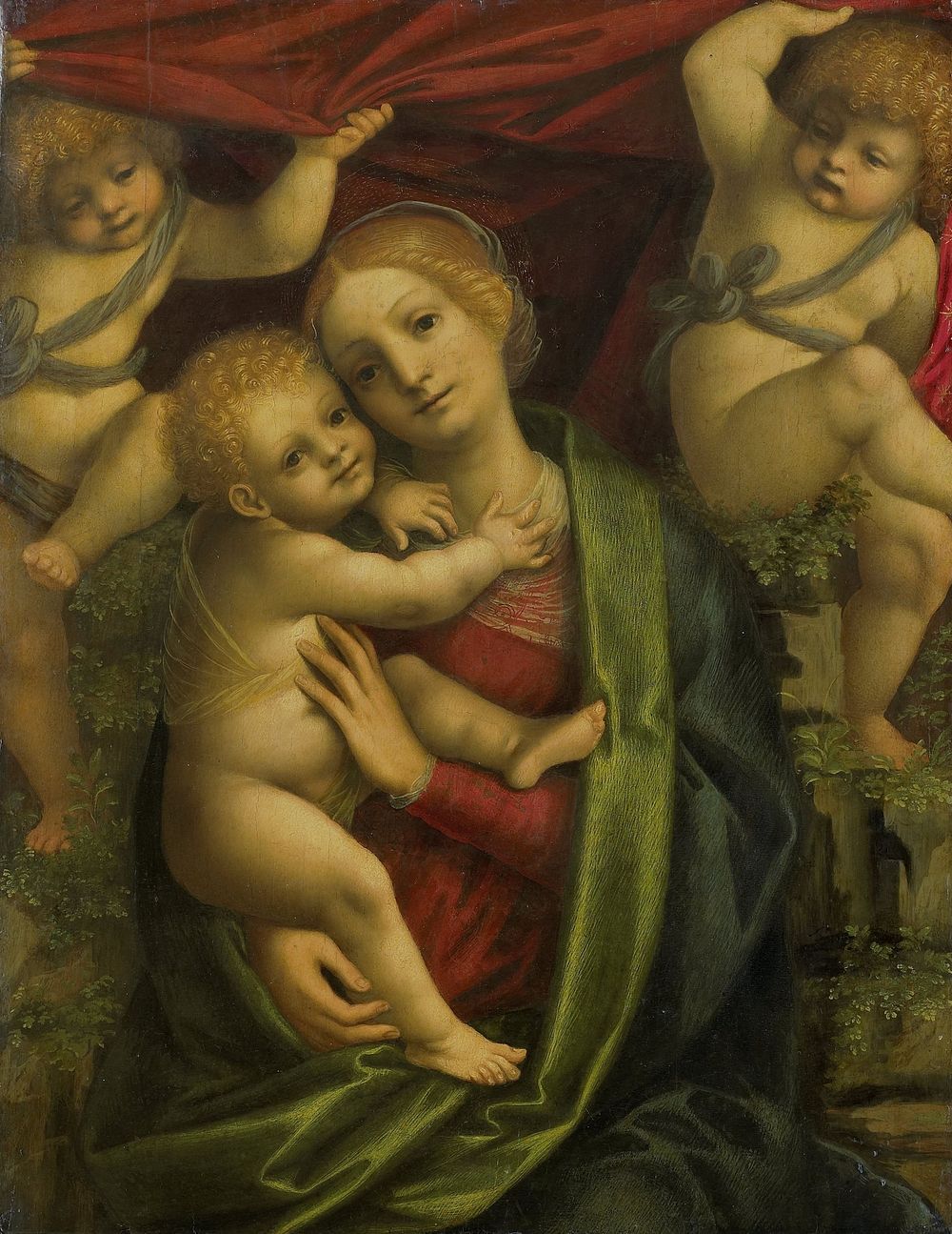 Madonna and Child (1525 - 1535) by Gaudenzio Ferrari and Bernardino Lanino