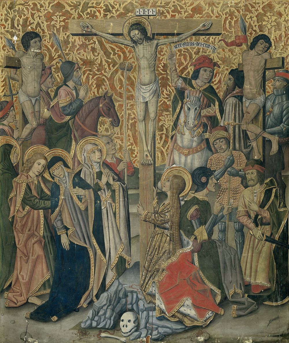 Calvary (1475 - 1499) by Pablo Vergós, Rafael Vergós and anonymous