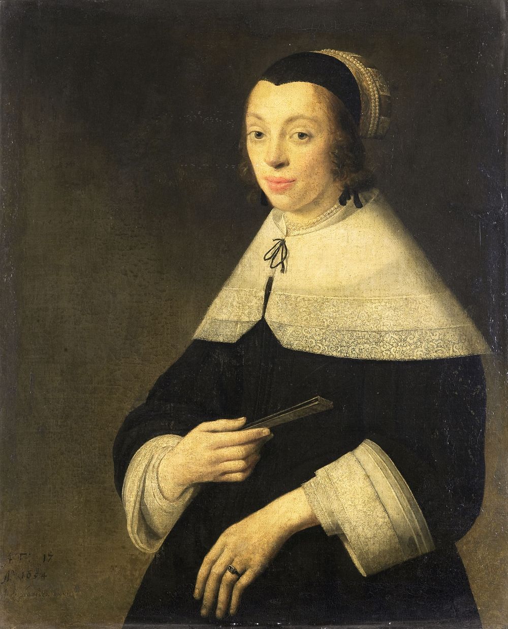 Portrait of a Young Woman (1654) by Anthonie Palamedesz