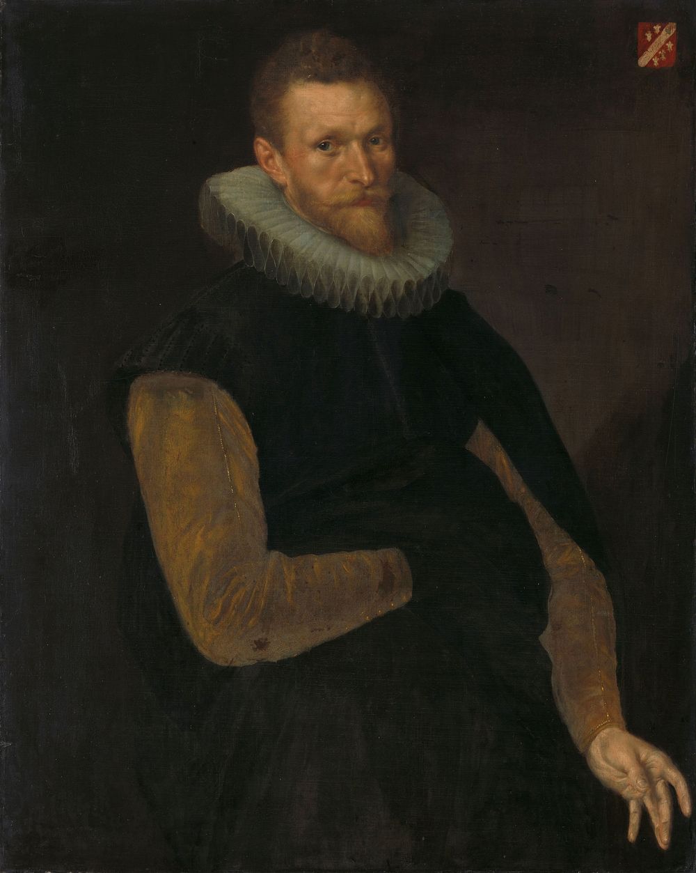 Jacob Cornelisz Banjaert, called van Neck (1564-1638), Admiral, Burgomaster and Councilor of Amsterdam (1605) by Cornelis…