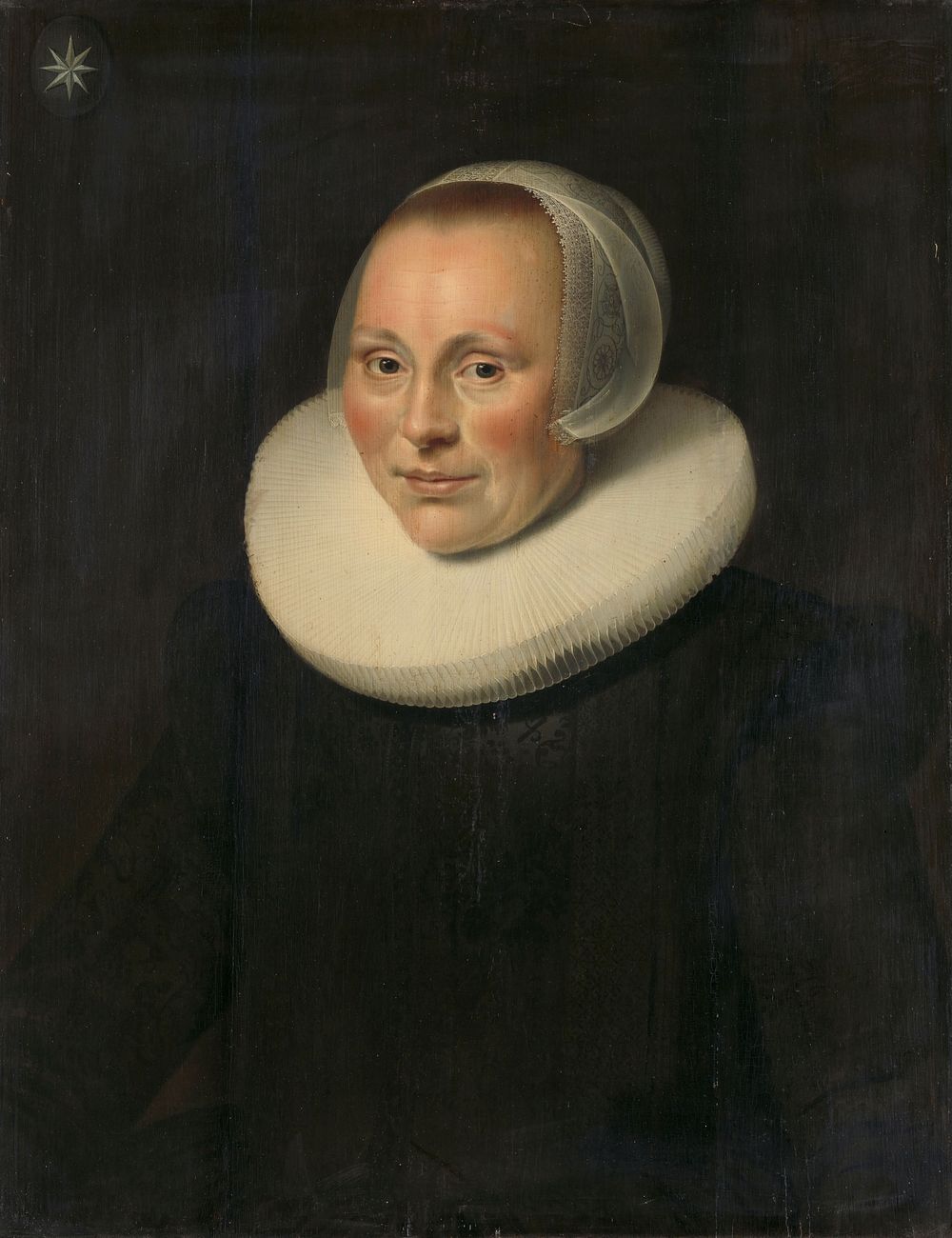 Portrait of a woman (1633) by anonymous