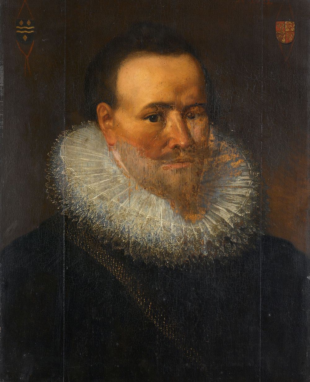 Portrait of a Man, possibly Joris van Cats (c. 1590-1654) (c. 1621) by anonymous
