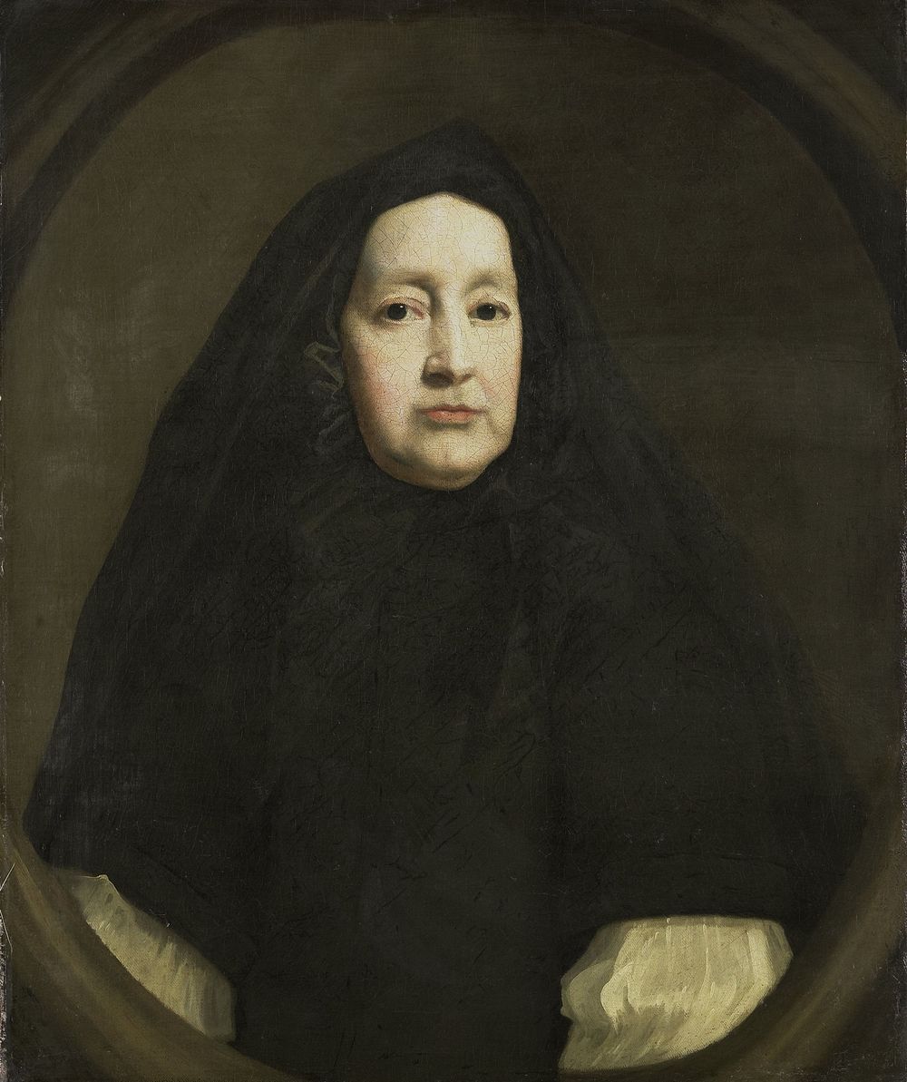 Portrait of Katharine Elliot (died 1688), Dresser of Duchess Anne of York and First Woman of the Bedchamber of Queen Mary of…