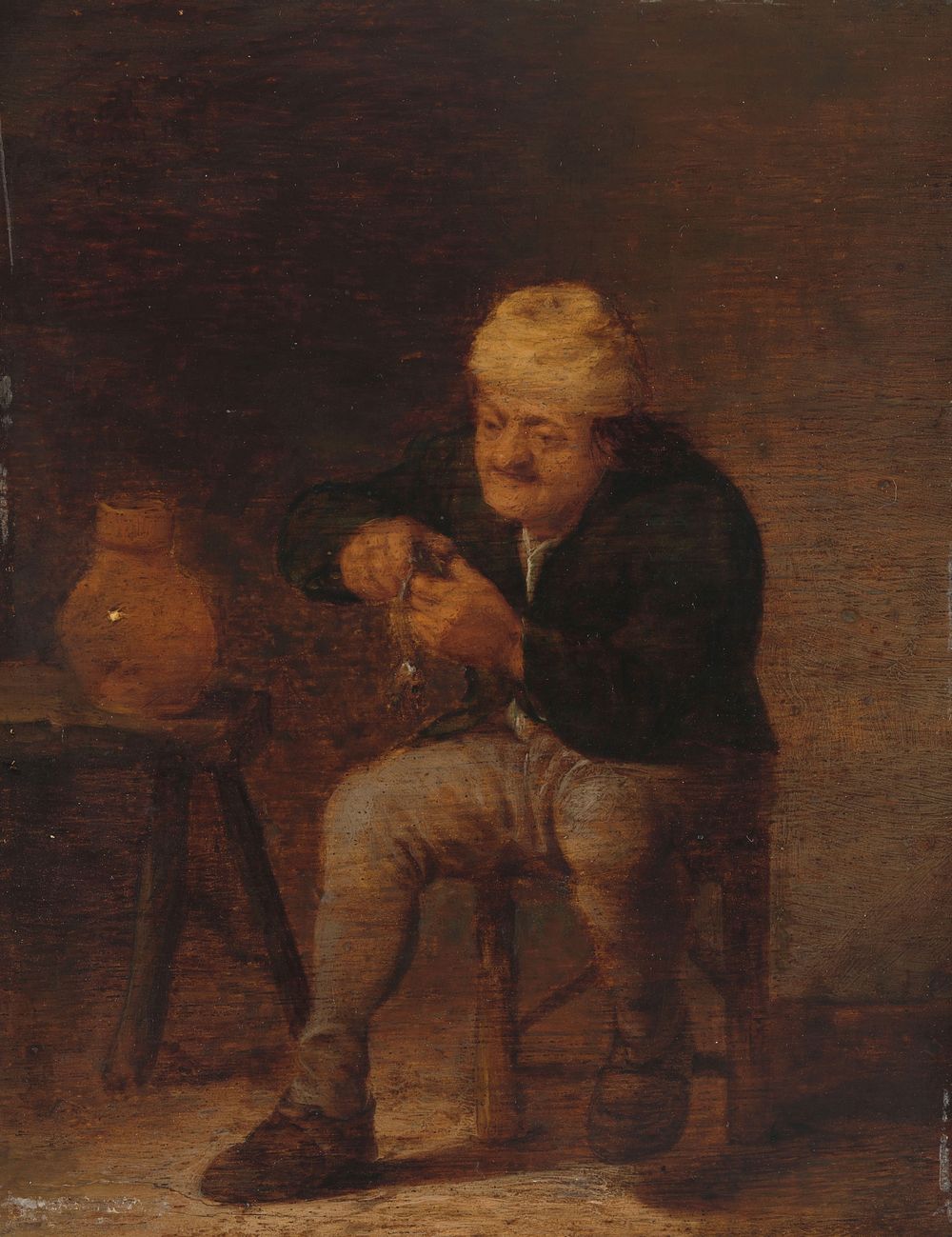 The Herring-Eater (1628 - 1650) by Pieter Hermansz Verelst