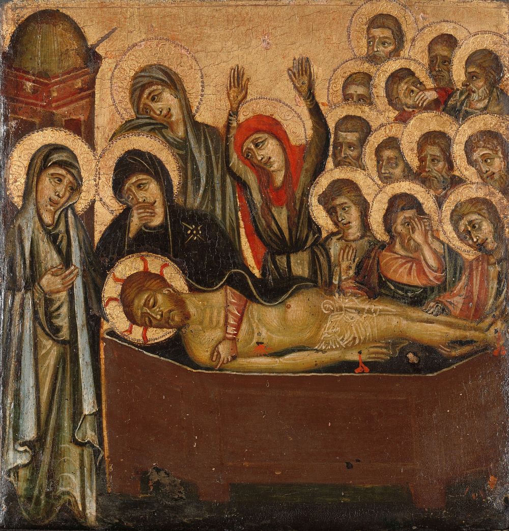The Deposition and the Entombment (c. 1290) by anonymous and Corso di Buono
