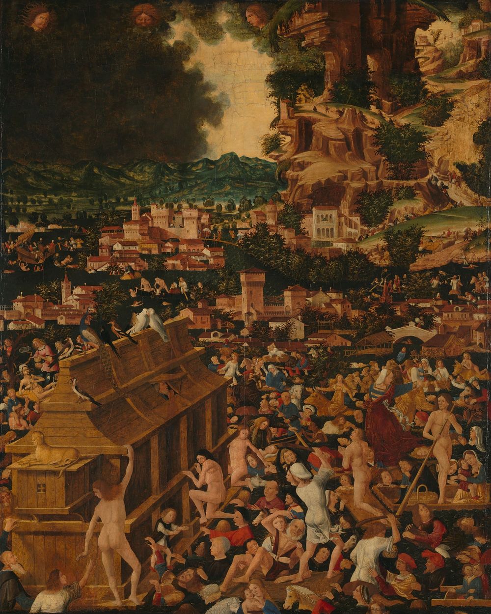 The Flood (1450 - 1499) by anonymous