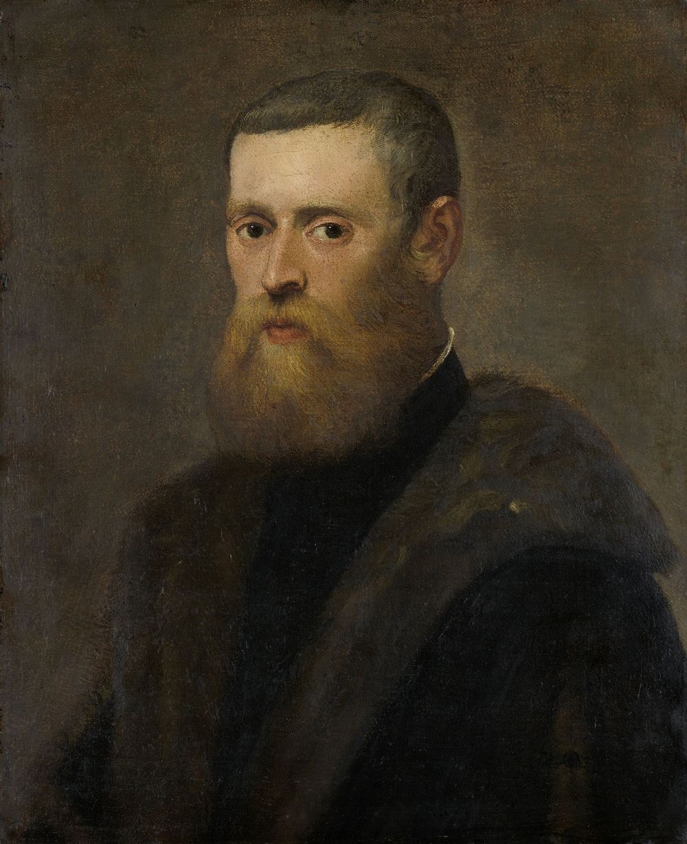 Portrait of a Man (1550 - 1575) by Jacopo Tintoretto