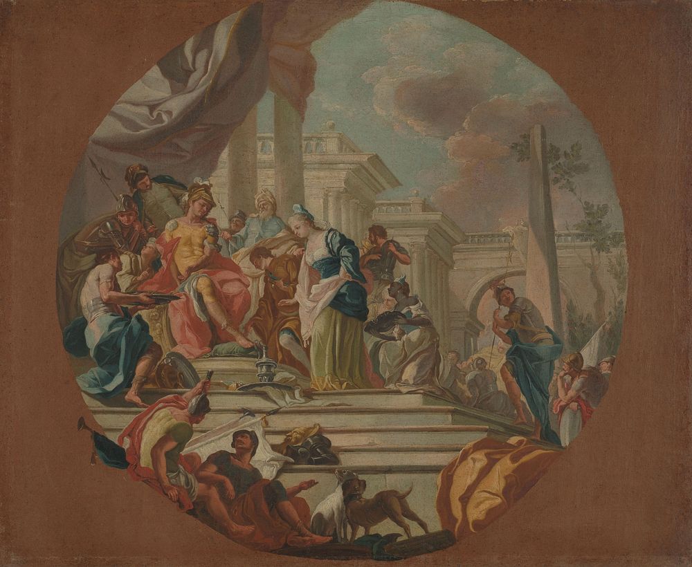 The Continence of Scipio (1765 - 1770) by Giacinto Diana