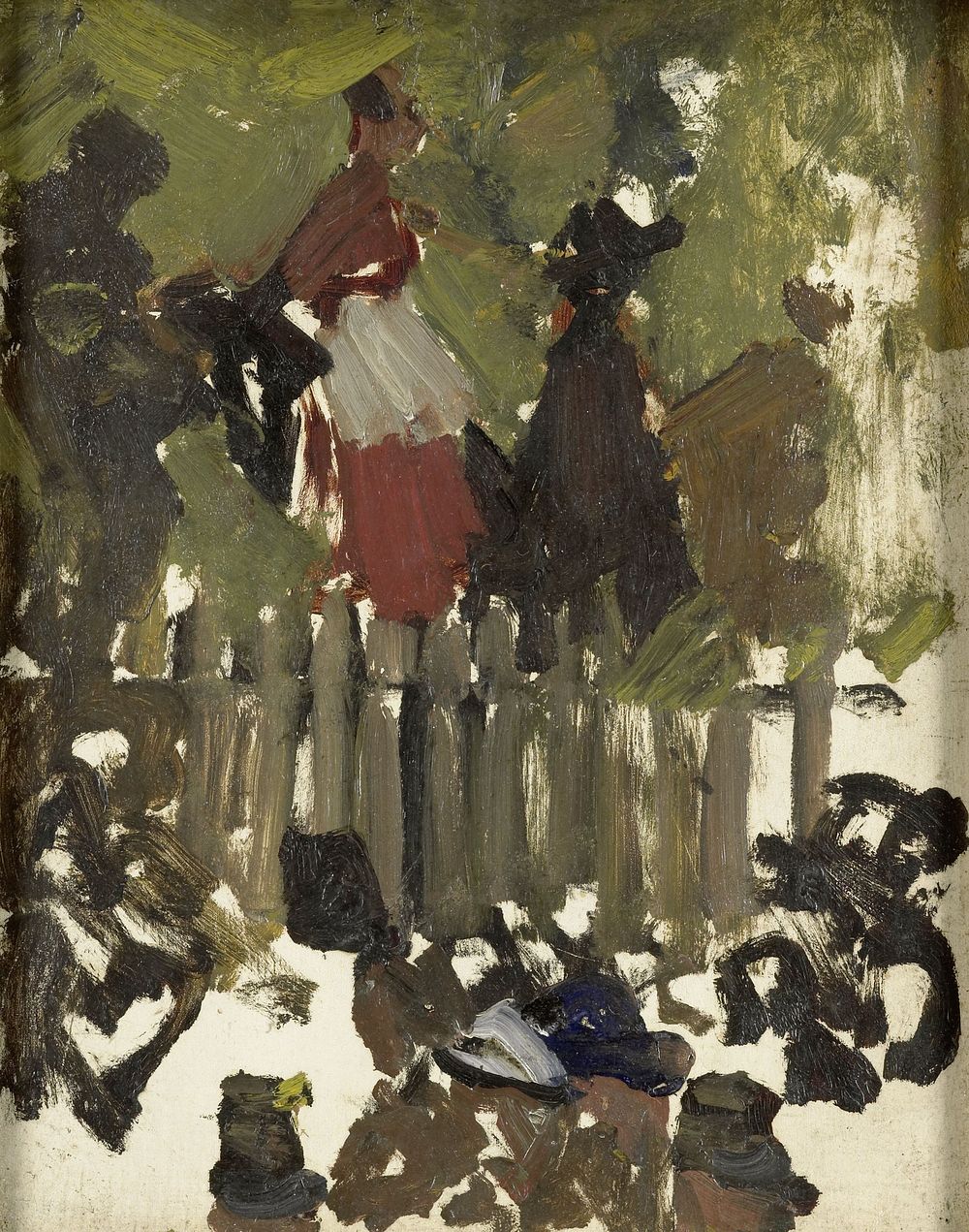 The Funfair (1880 - 1923) by George Hendrik Breitner