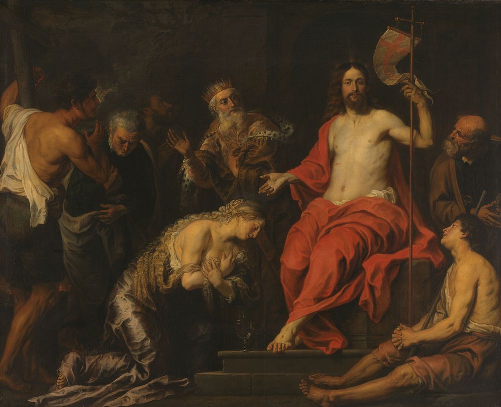 Christ and the Penitent Sinners (c. 1640 - c. 1651) by Gerard Seghers