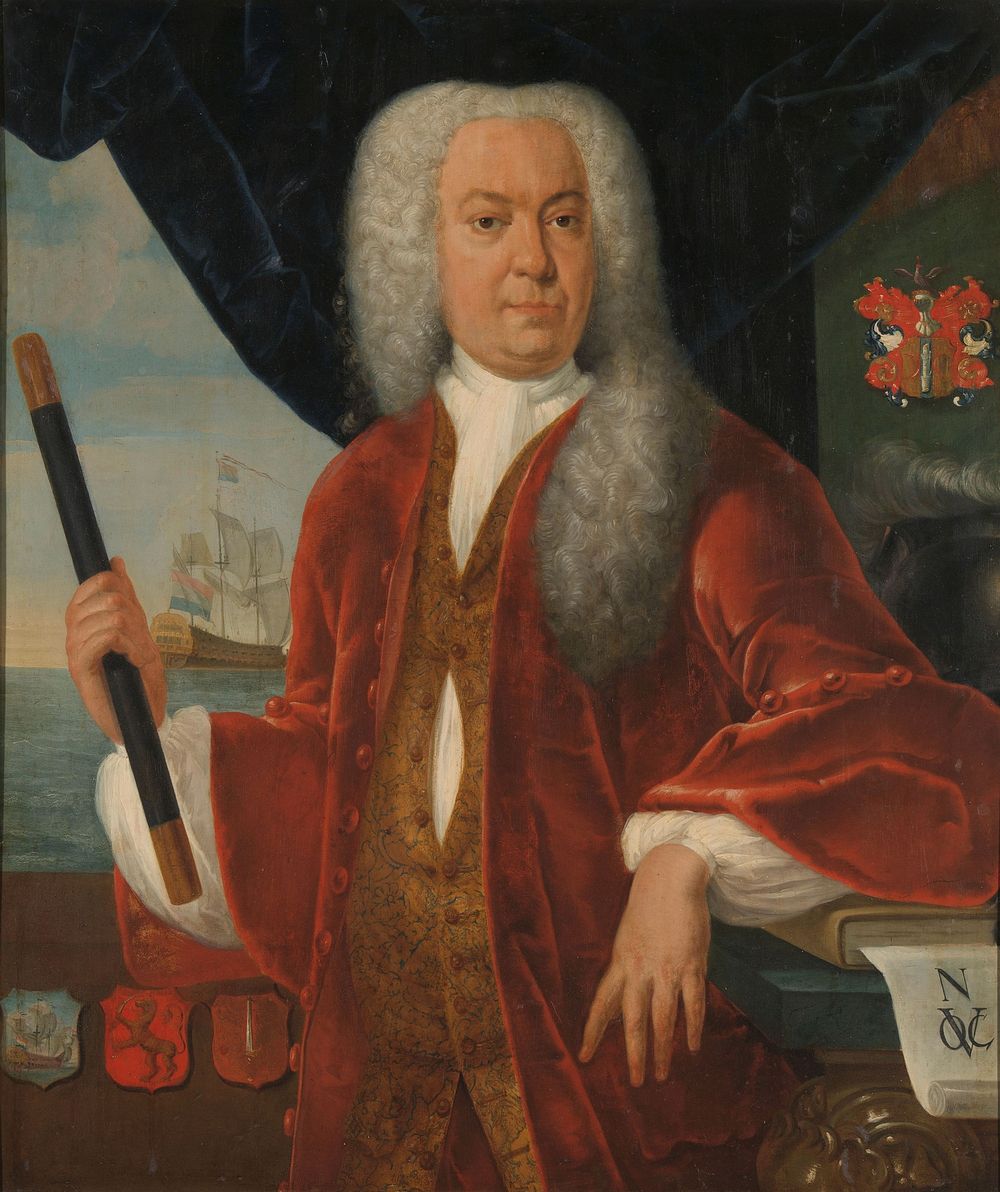 Adriaan Valckenier (1737-1741) (1737) by Theodorus Justinus Rheen