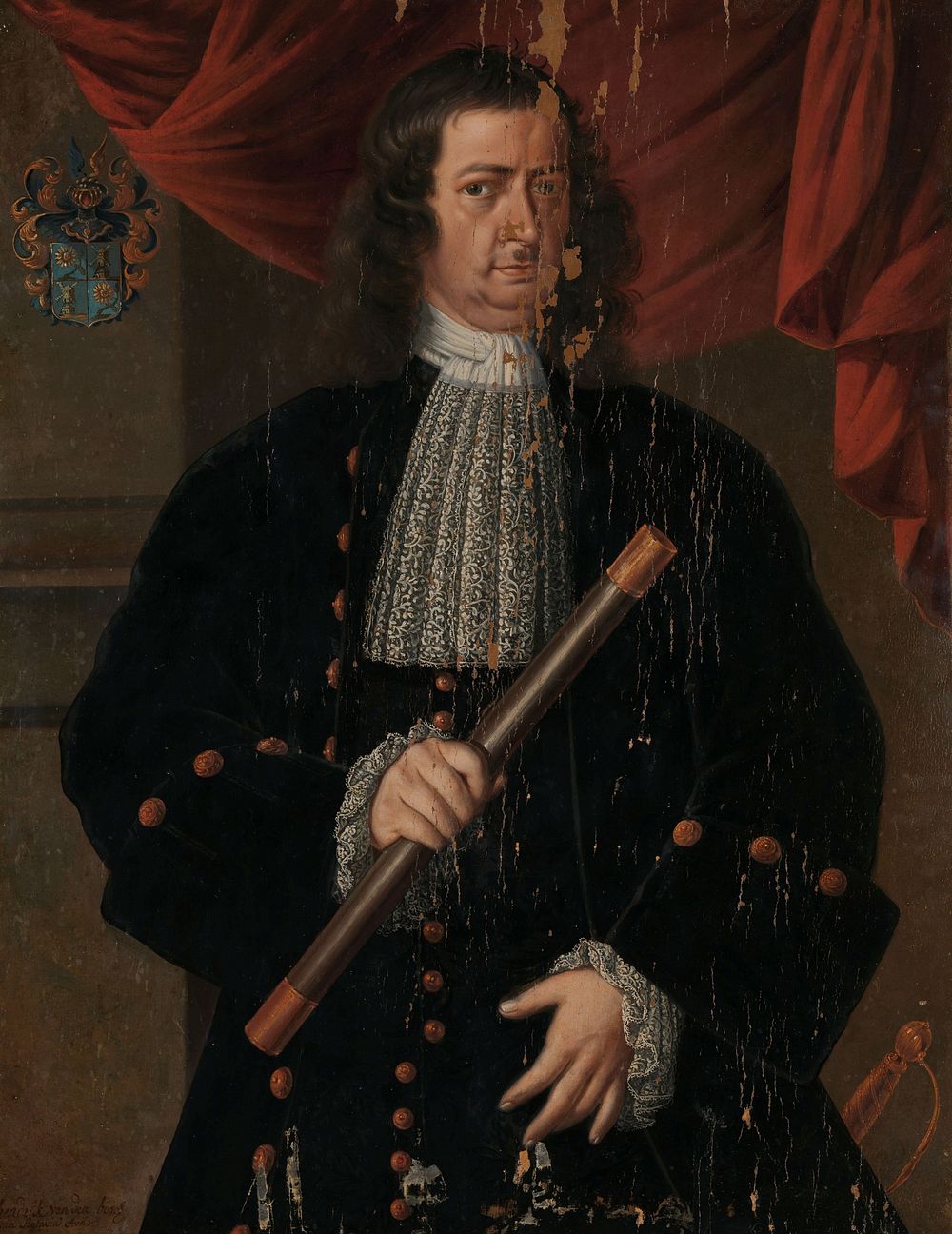 Christoffel van Swoll (1713-1718) (1713 - 1718) by Hendrik van den Bosch