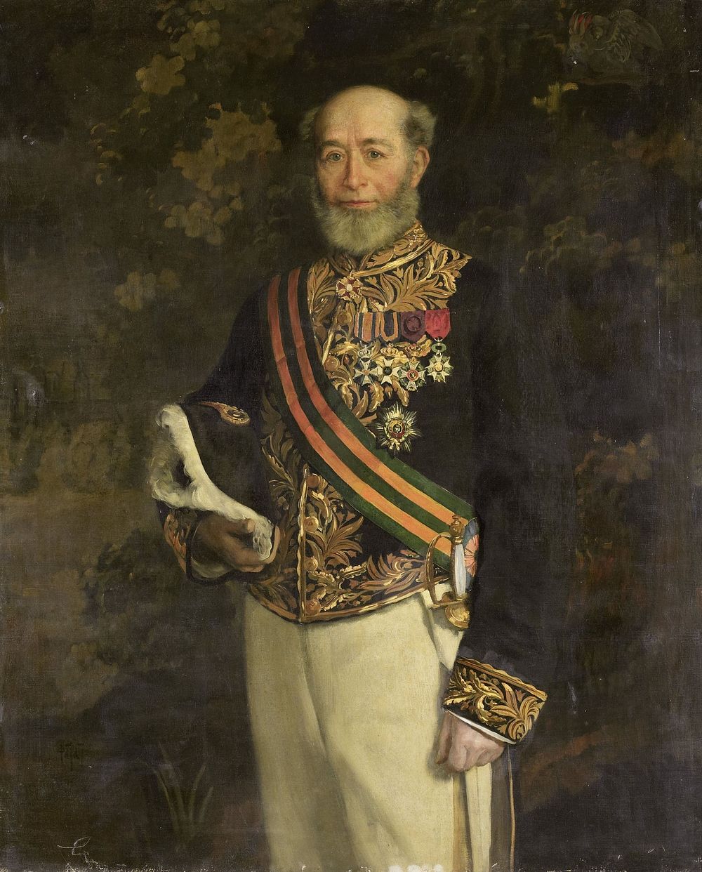 Frederik s'Jacob (1822-1901). Gouverneur-generaal (1880-84) (1895 - 1896) by Pieter de Josselin de Jong