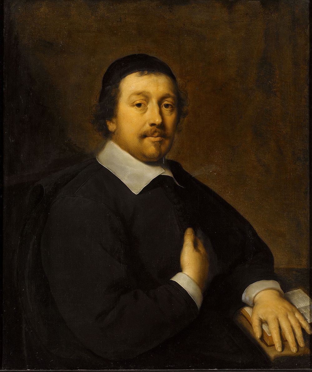 Portrait of Johan van Someren (1622-76) (1650) by Cornelis Janssens van Ceulen I