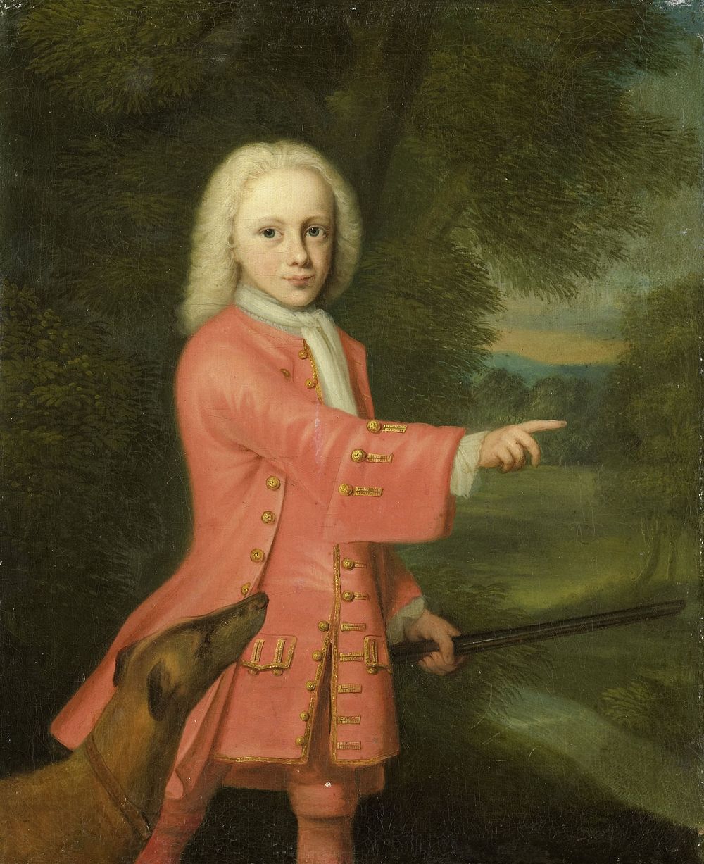 Portrait of a Boy (1719 - 1752) by Jacob Jan Nachenius