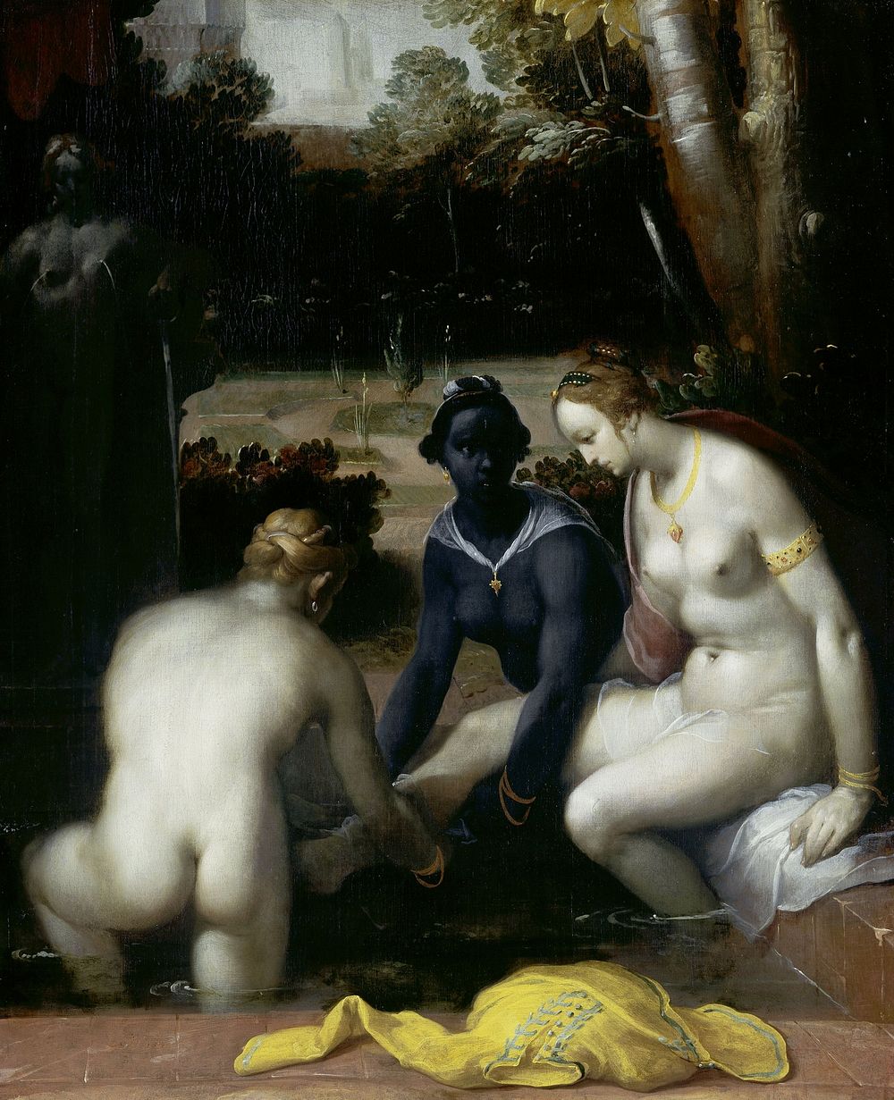 Bathsheba at her Toilet (1594) by Cornelis Cornelisz van Haarlem