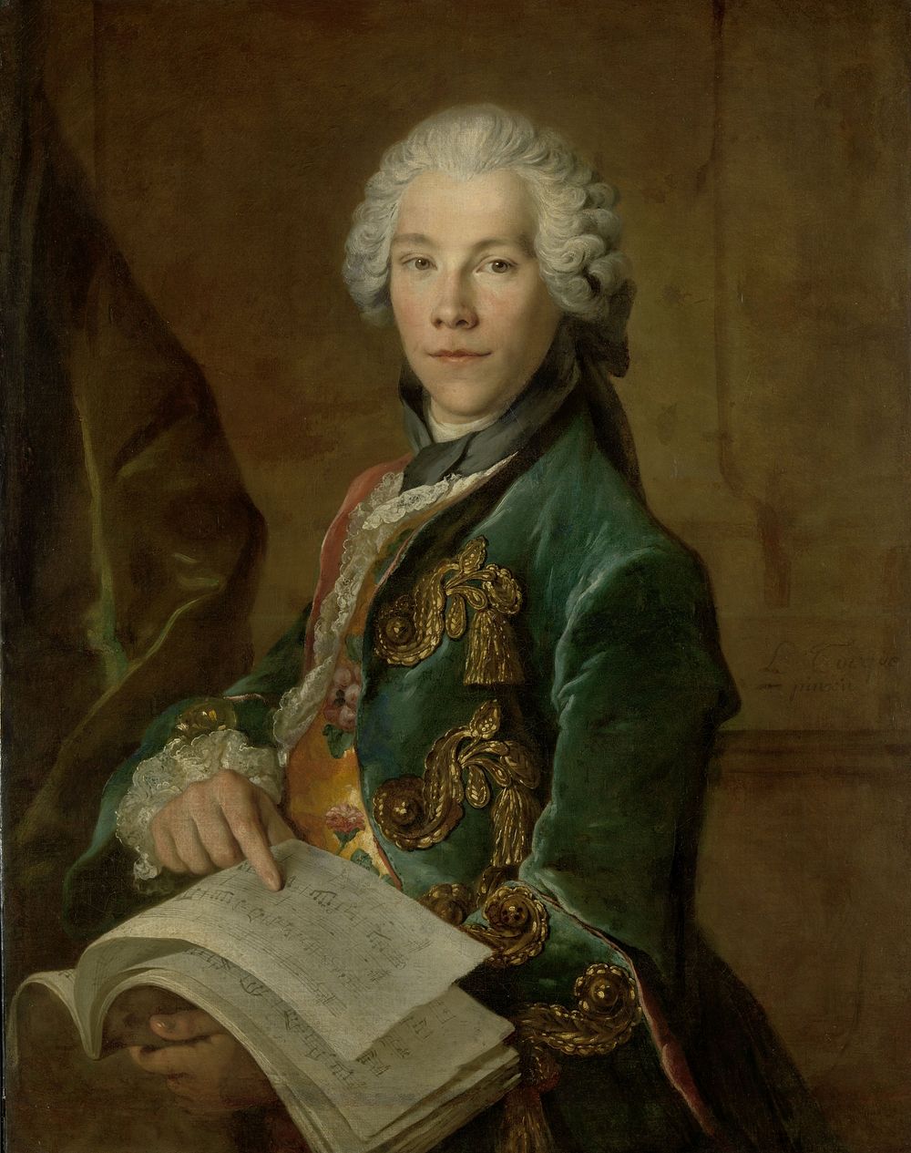Portrait of Arnoldus van Rijneveld (c. 1738) by Louis Tocqué