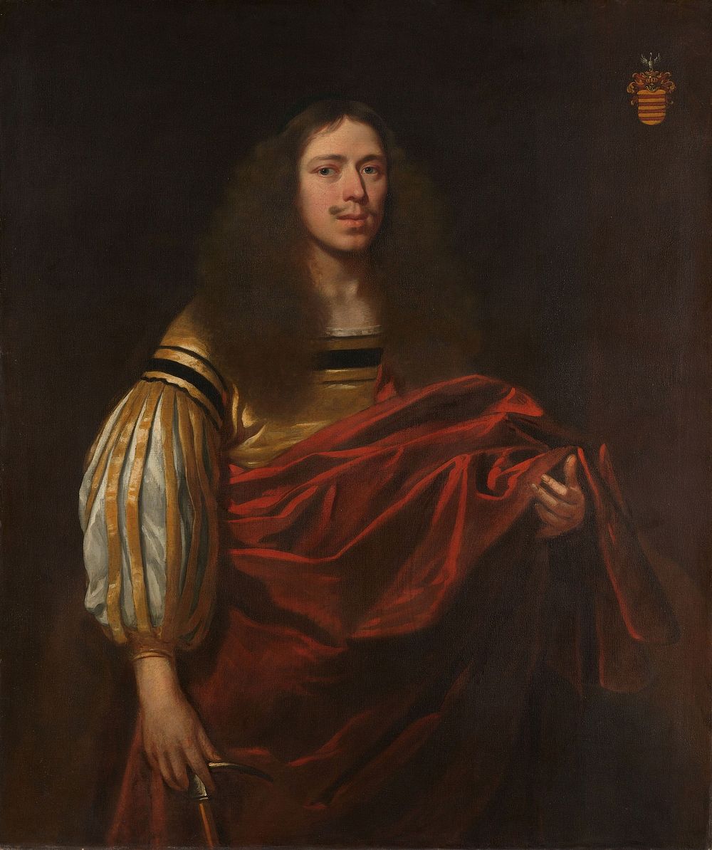 Portrait of Johan Servaes van Limburg (1632-1698) (1663 - 1678) by Cornelis Janssens van Ceulen II and Adrianus van…
