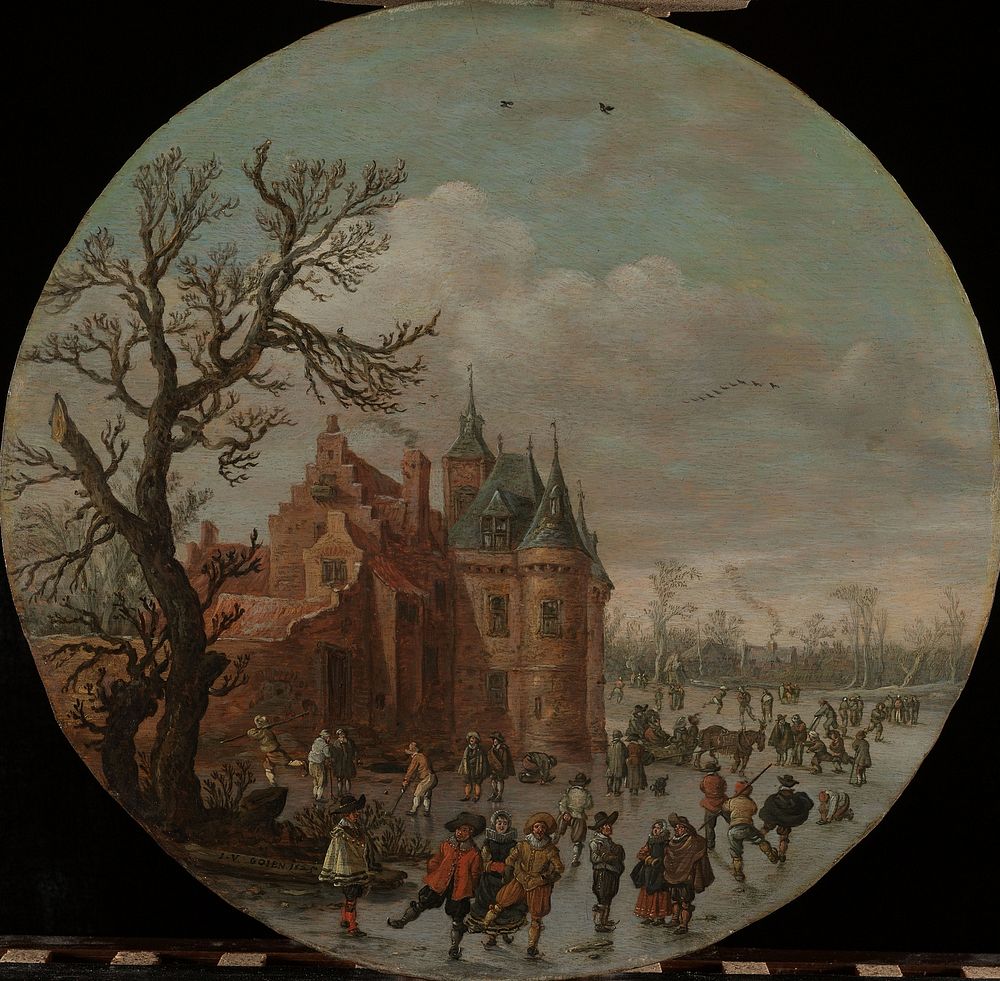 Winter (1625) by Jan van Goyen