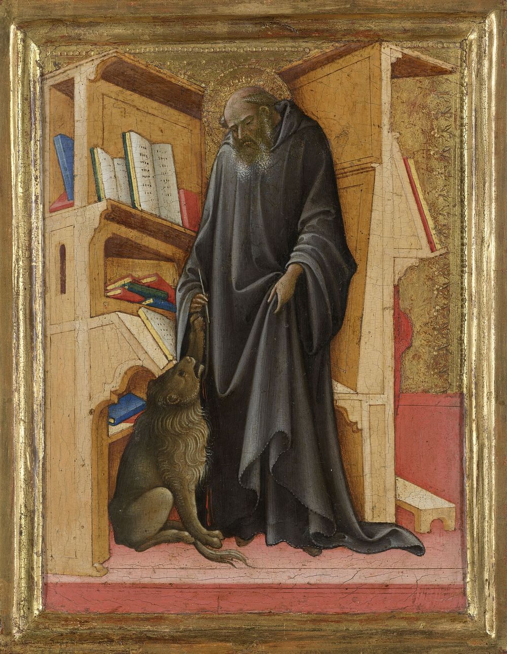 Saint Jerome in his Study (c. 1420) by Lorenzo Monaco
