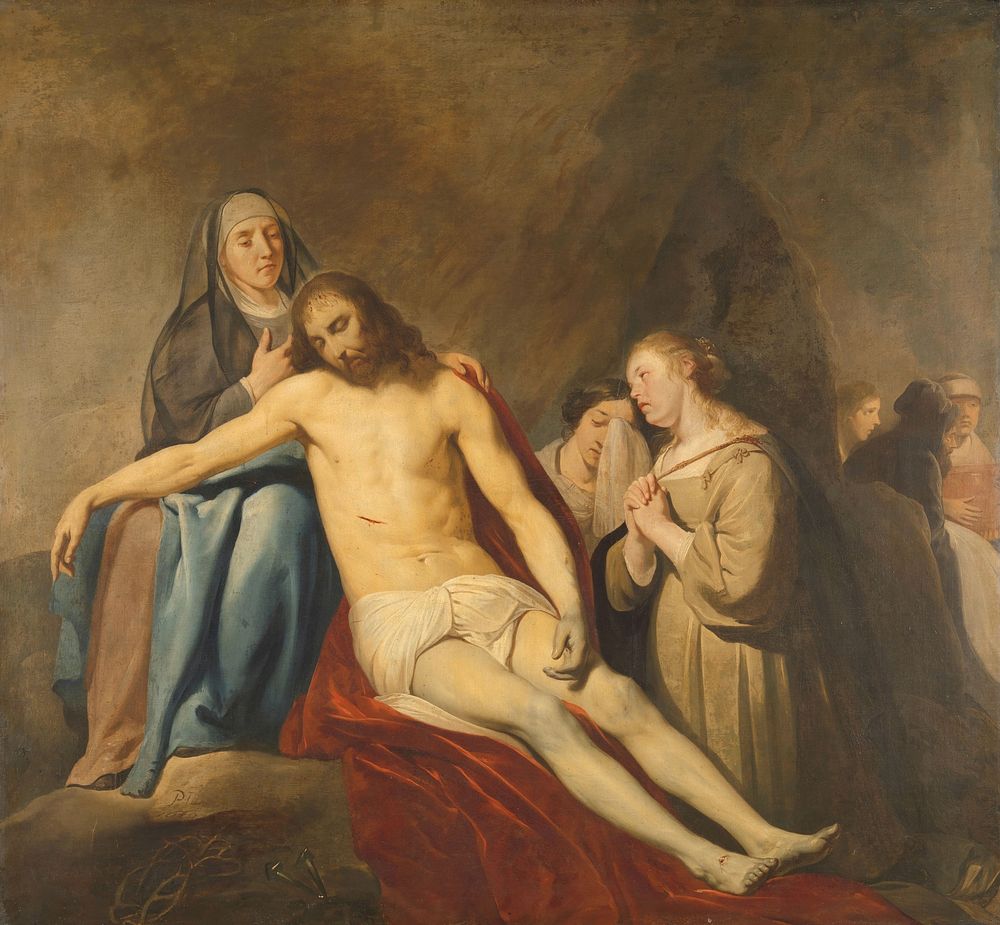 The Lamentation (1640) by Pieter Fransz de Grebber
