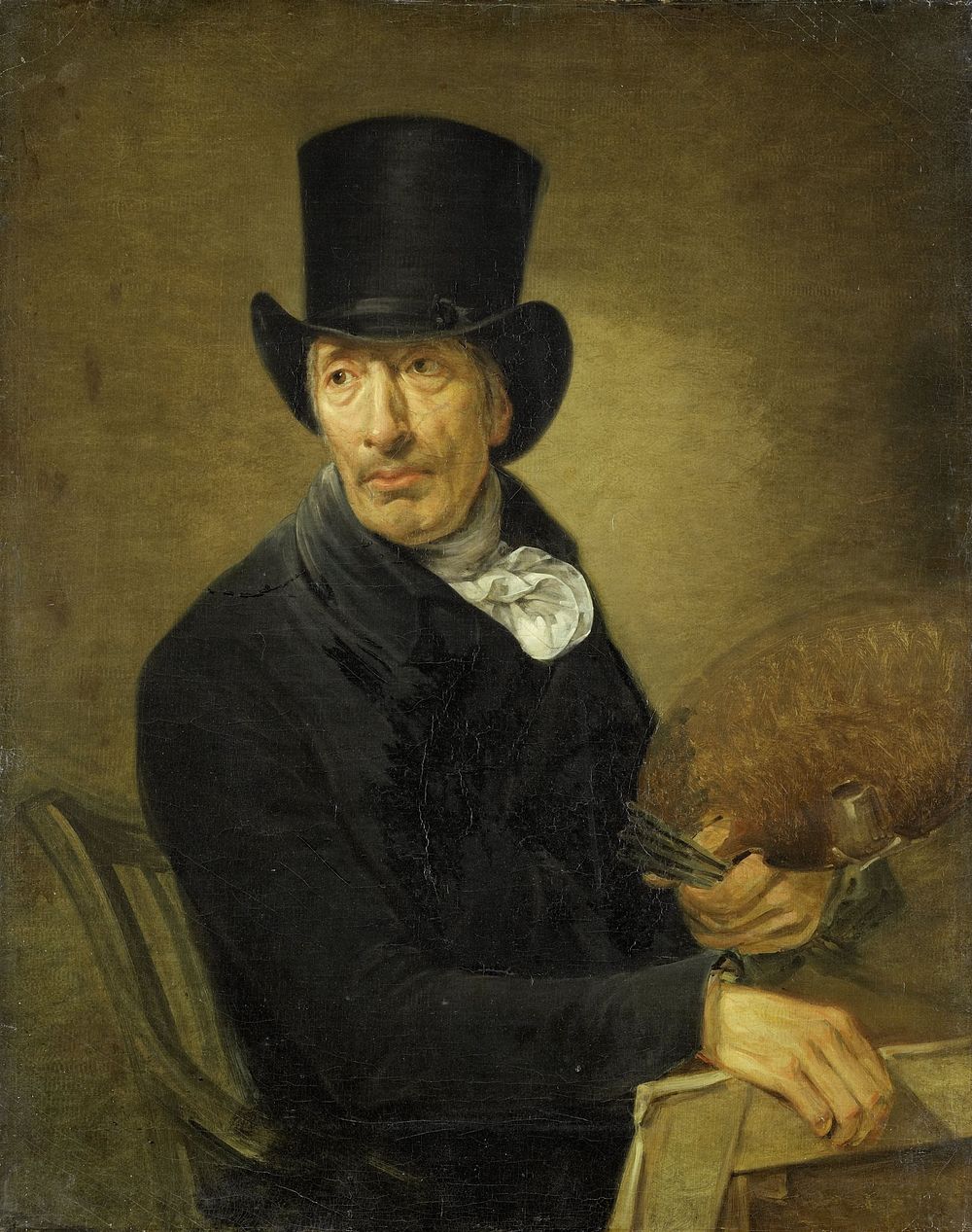 Pieter Barbiers Pz (1748-1842), Painter (1810 - 1830) by Jean Augustin Daiwaille