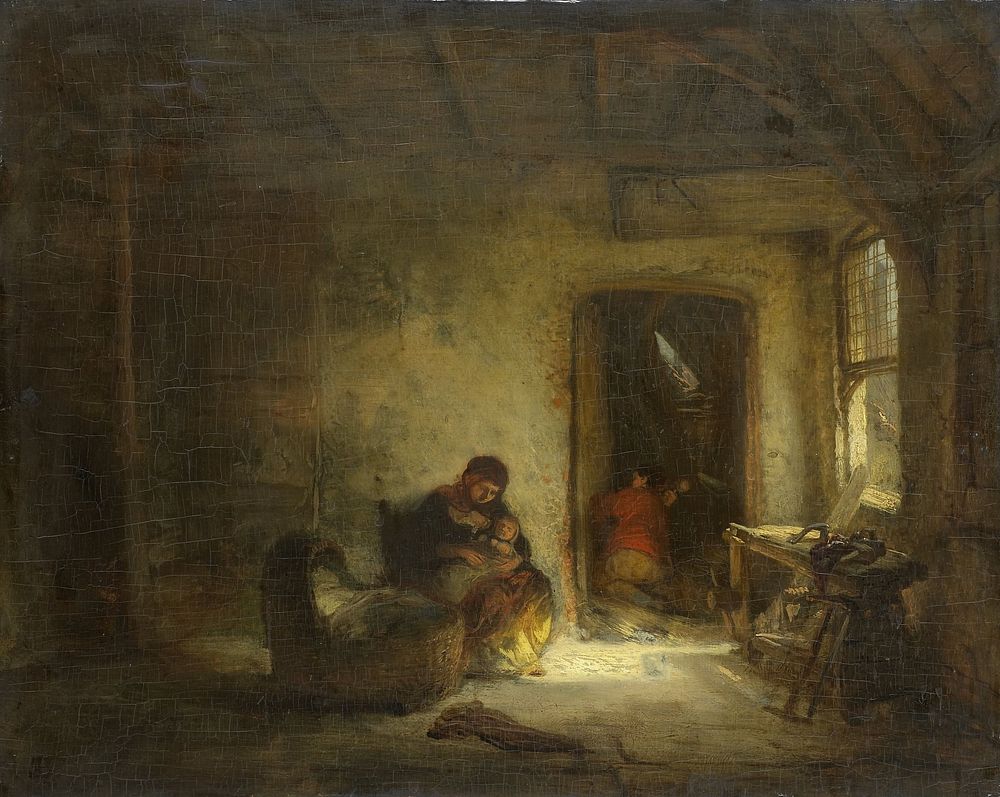 Sunny Room (1830 - 1893) by Eugène François de Block