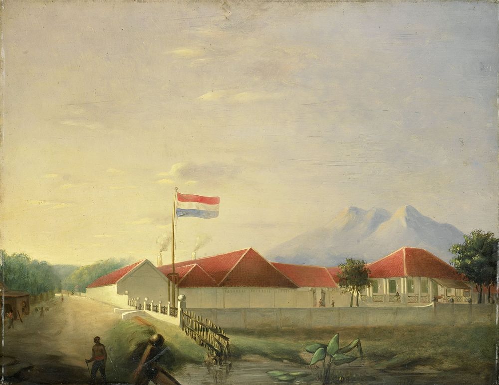 A Factory on Jawa (1851) by H Th Hesselaar