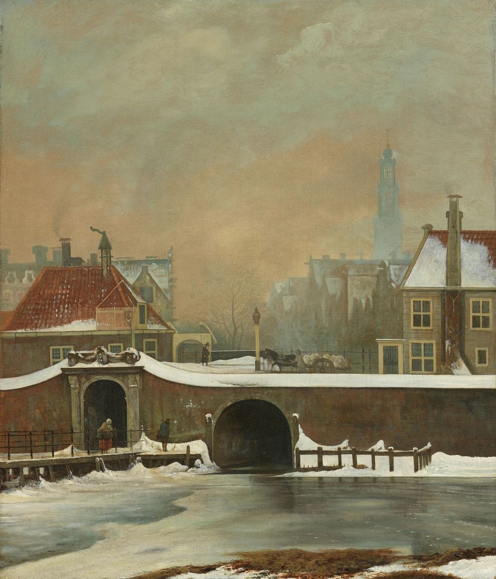 The Raampoortje in Amsterdam (1809) by Wouter Johannes van Troostwijk