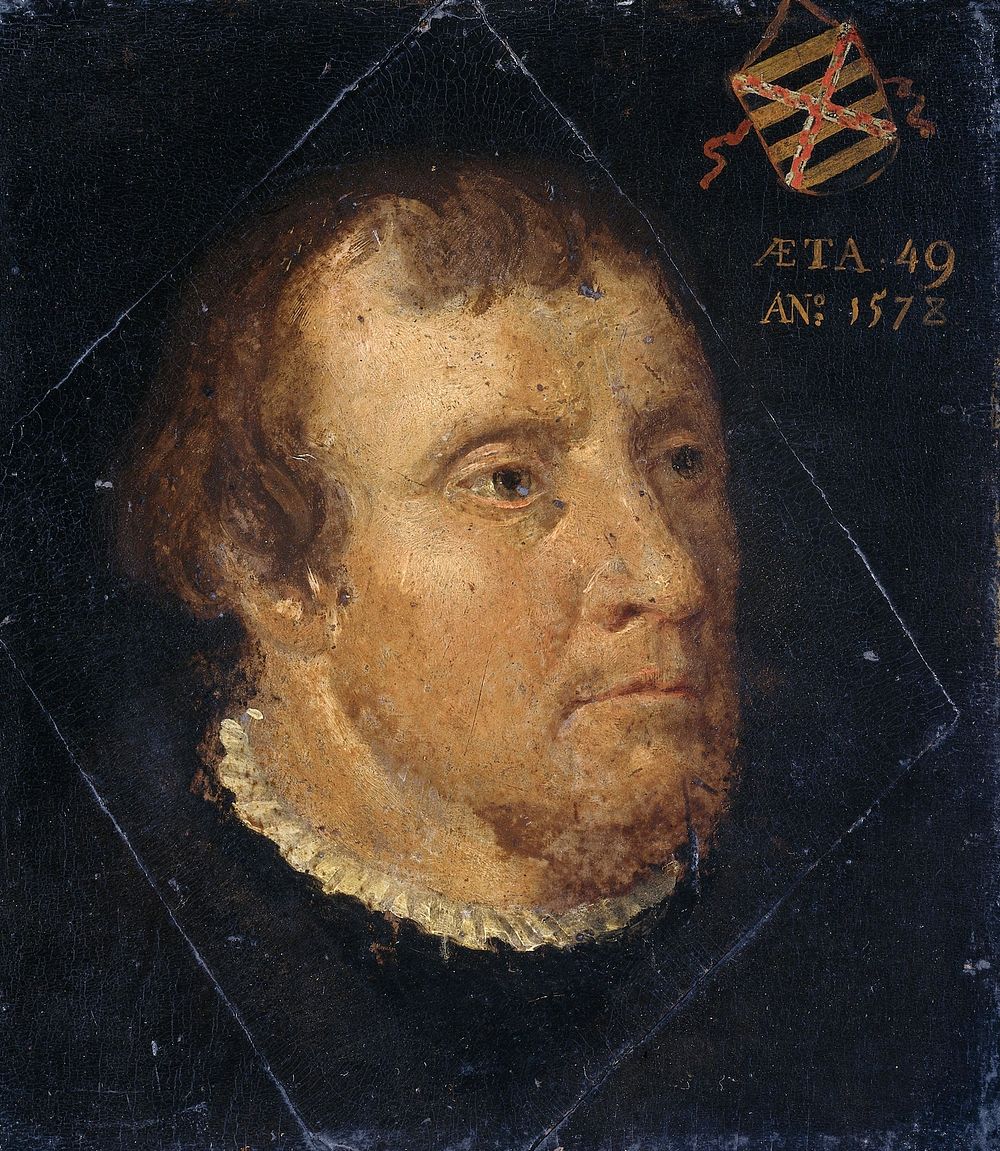 Portrait of Willem Ploos van Amstel, Bailiff of Loosdrecht (1578) by anonymous