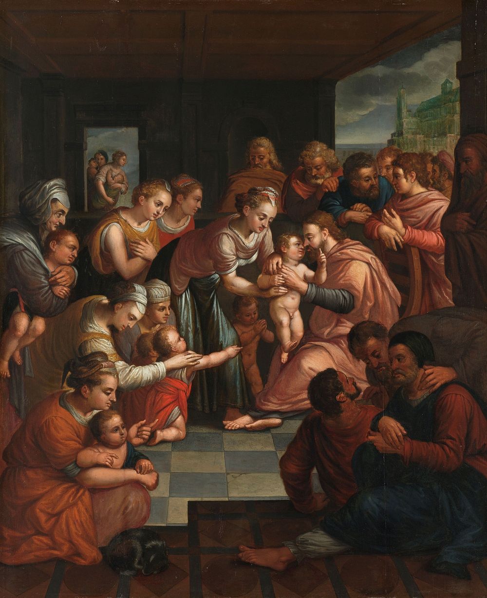 Christ Blessing the Children (c. 1570) by anonymous