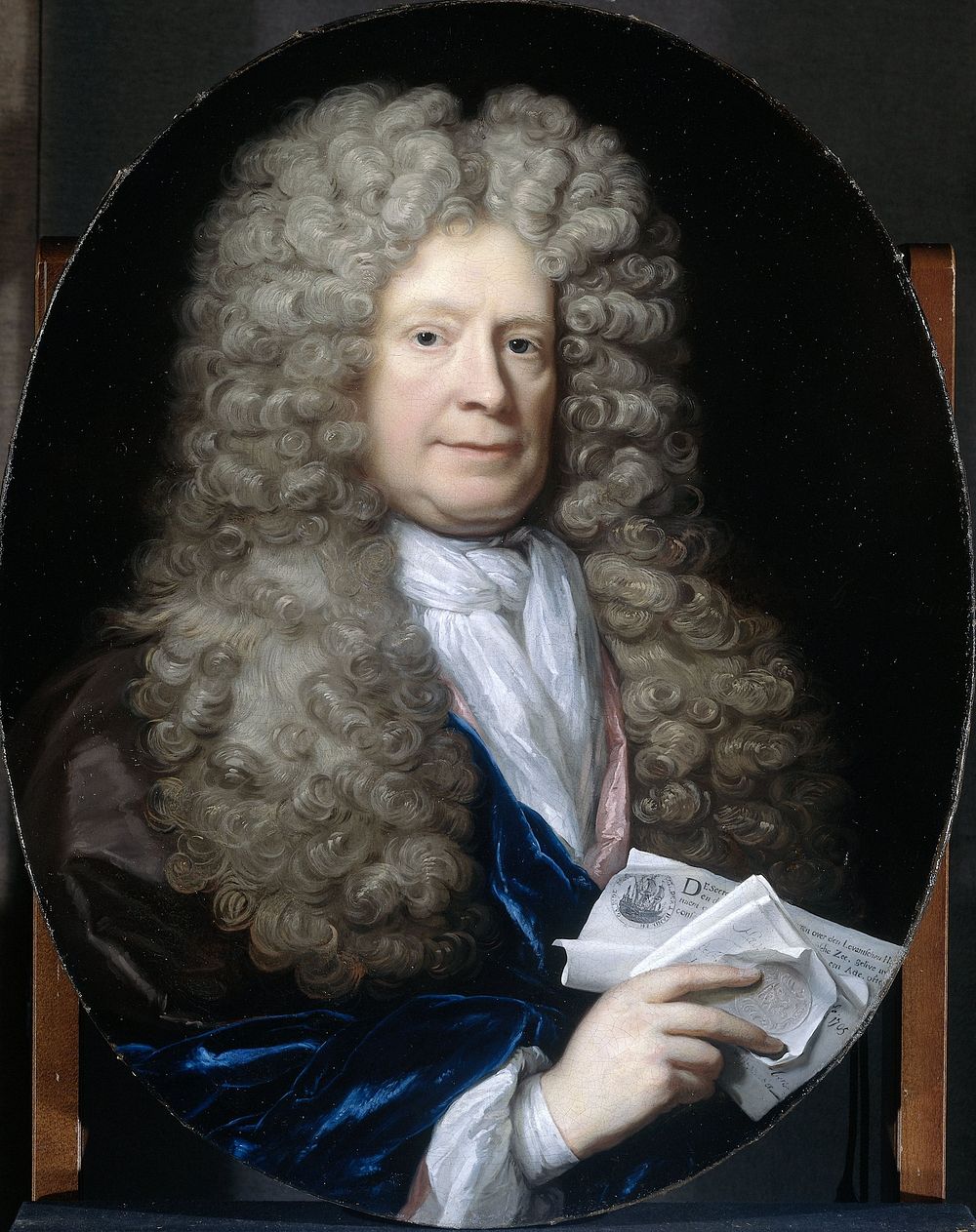 Portrait of Pieter van de Poel (1654-1710) (1690 - 1729) by Arnold Boonen