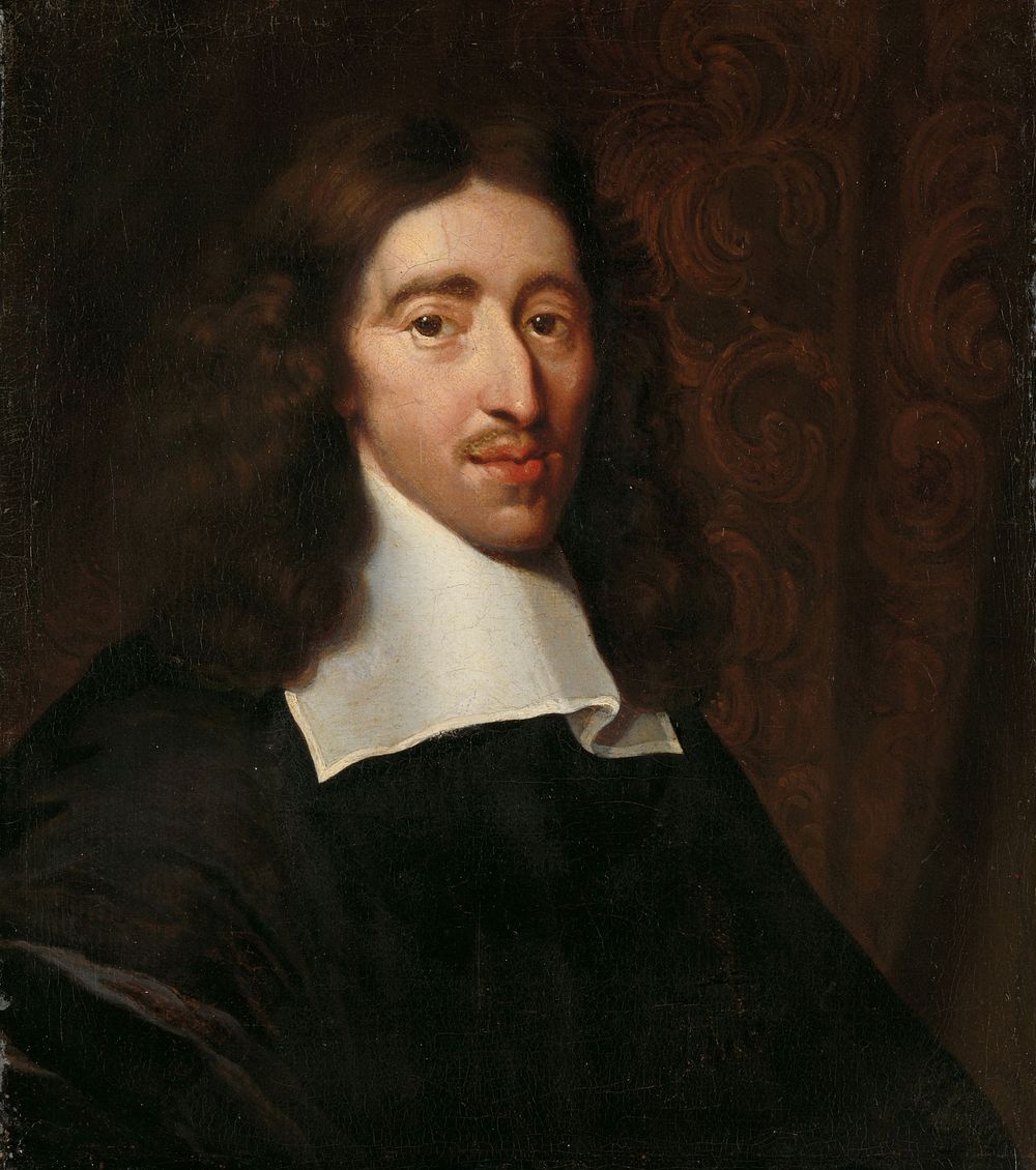 Portrait of Johan de Witt (1625-72), Grand pensionary of Holland (1660 - 1700) by Caspar Netscher