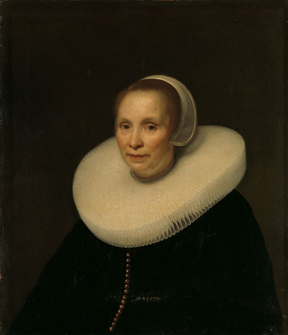 Portrait of a woman (1646) by Abraham van den Tempel