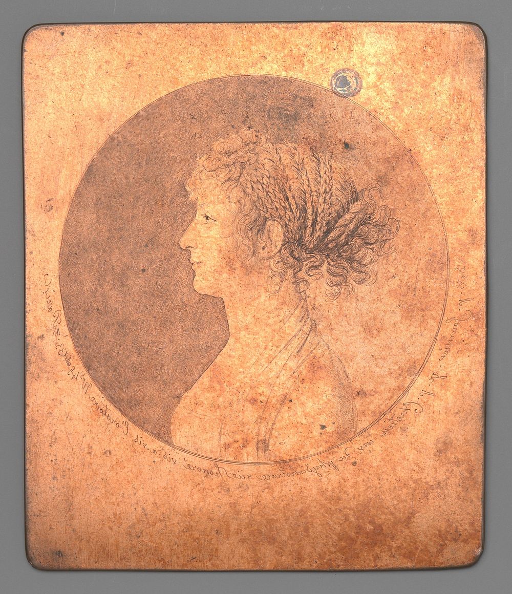 Portret van een vrouw (1764 - 1811) by Gilles Louis Chrétien