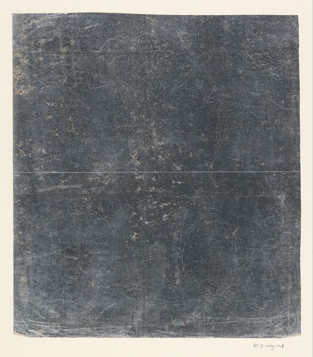 Blad effen zilverkleurig metaalpapier (1850 - 1950) by anonymous
