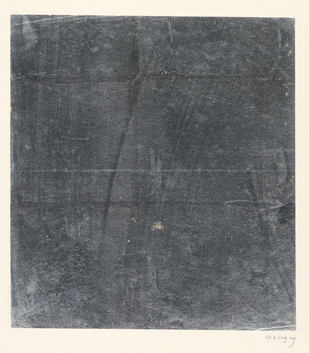 Blad effen zilverkleurig metaalpapier (1850 - 1950) by anonymous