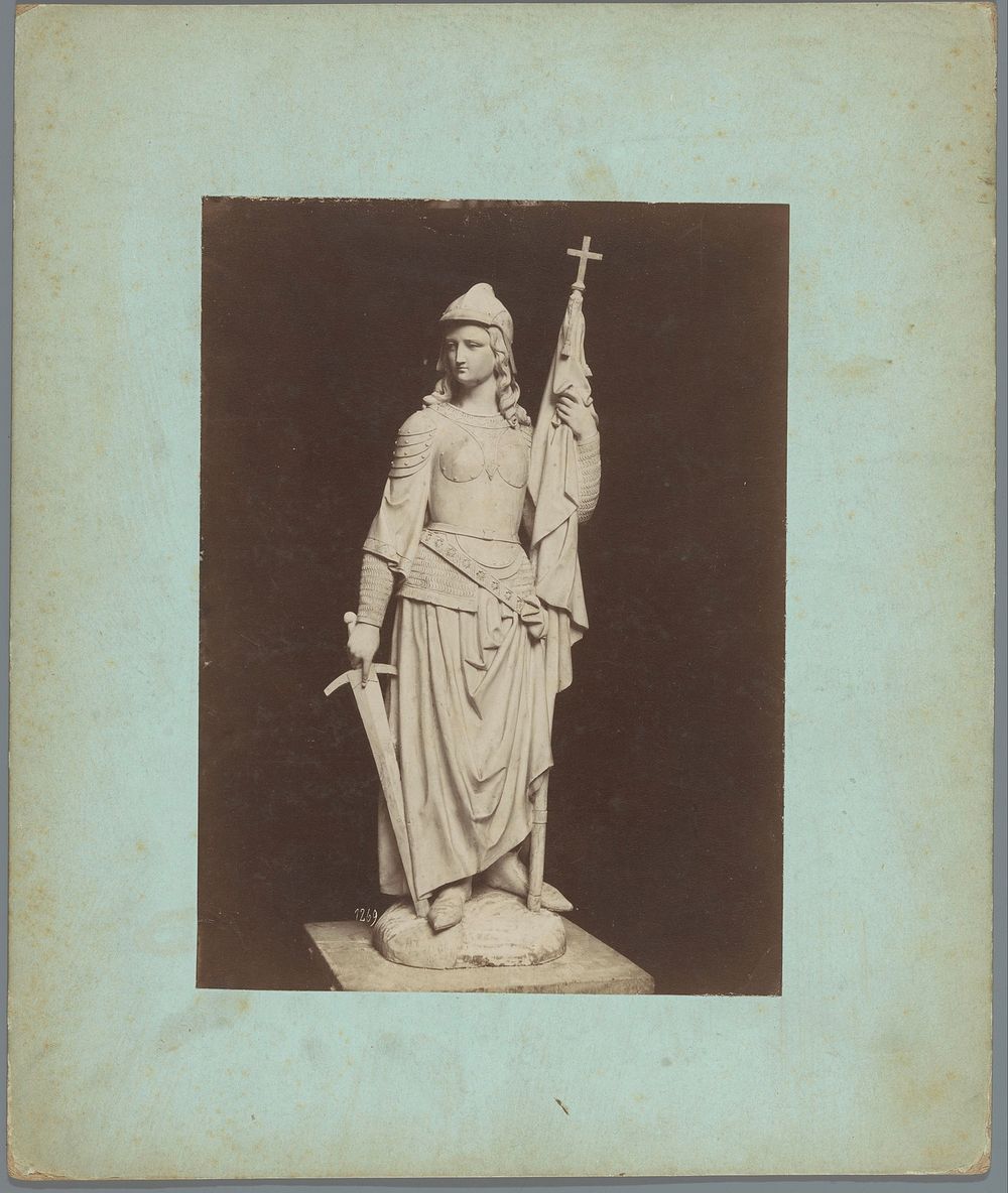 Beeld van (vermoedelijk) Jeanne d'Arc (c. 1875 - c. 1900) by anonymous