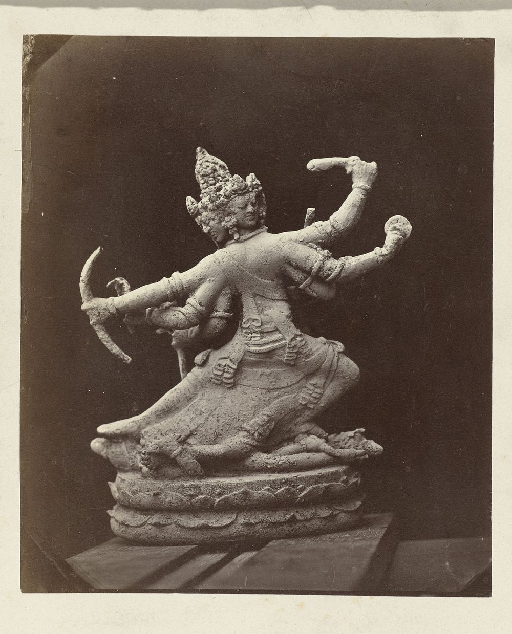 Djokjokarta (Klaring) (r. Djokjokarta) Eight-armed bronze Trailokyavijaya dashing a corpse (Former Klaring collection).…